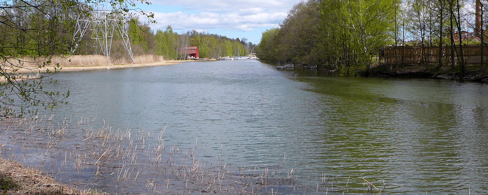 Foto av Husarvikens inre del