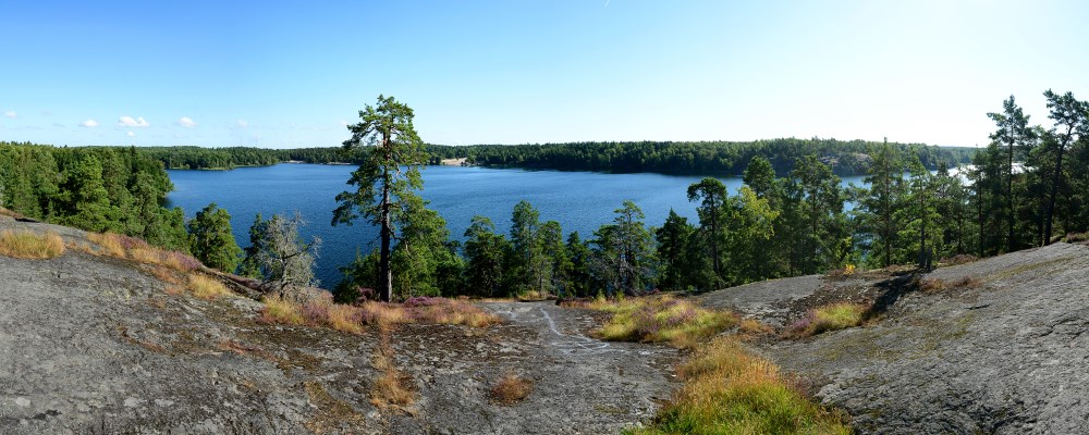 Flatensjön med ustikt mot Flatenbadet