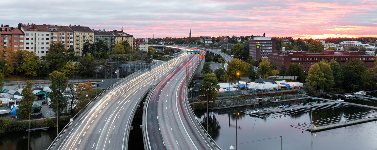 Biltrafik Essingeleden