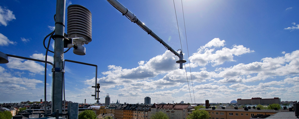 Mätstation tak Södermalm