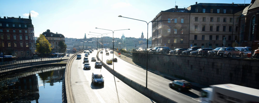 Biltrafik Centralbron