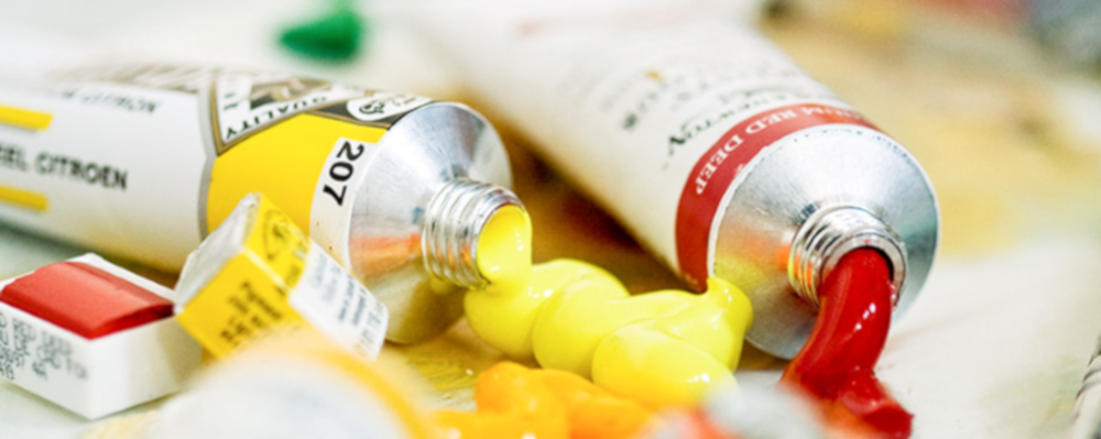 Konstnärsfärger är en källa till kadmium i miljön.