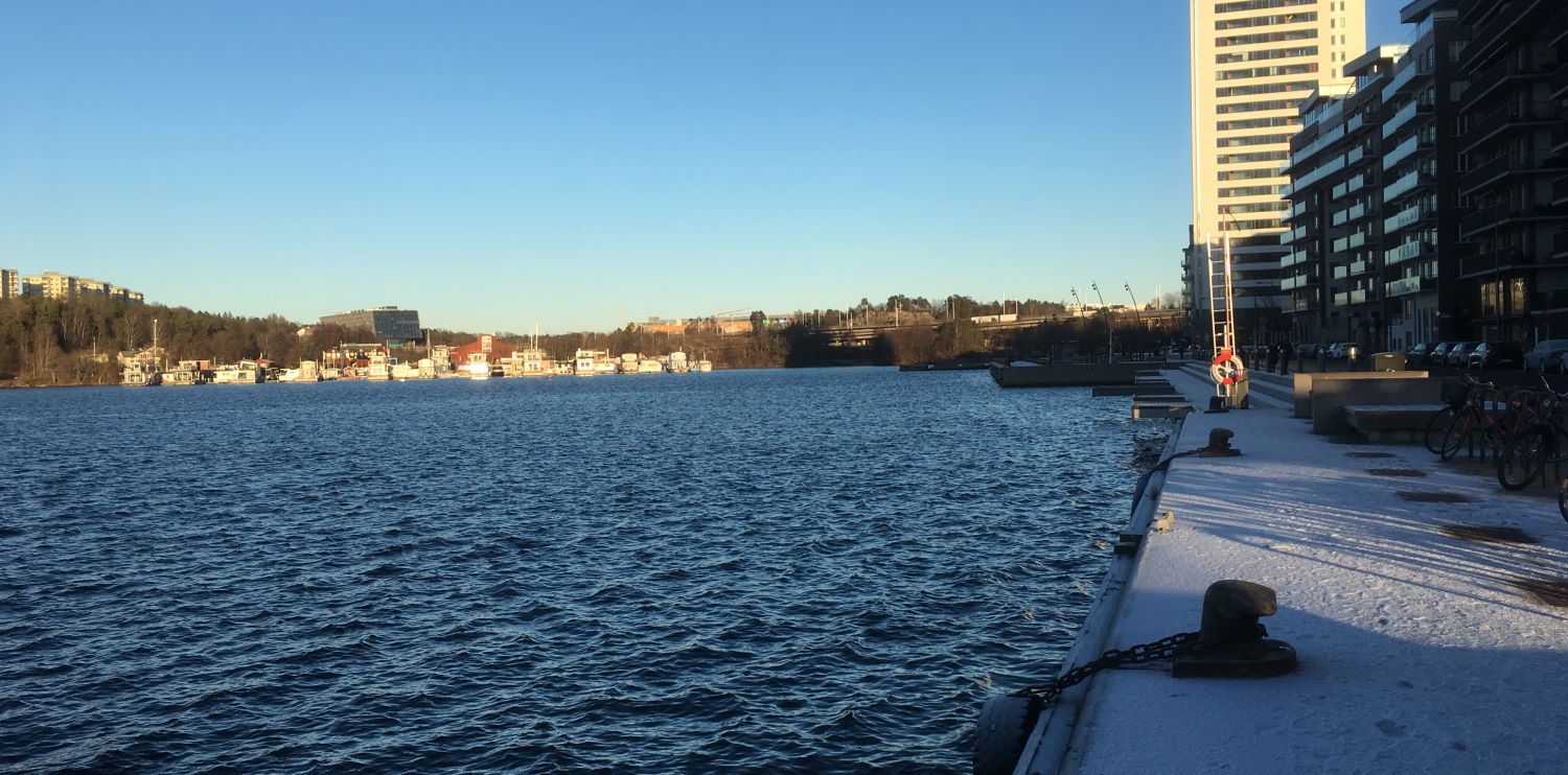 Föreslagen åtgärdsplats vid Hornsbergsstrand