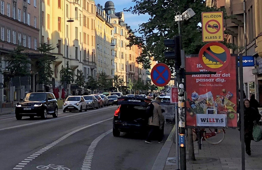 Miljözon på Hornsgatan