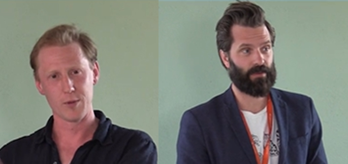 Oliver Karlöf, idrottsförvaltningen och David Langseth, expl