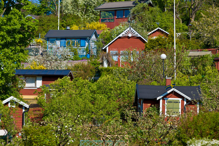 Kolonistugor, Foto: Lennart Johansson