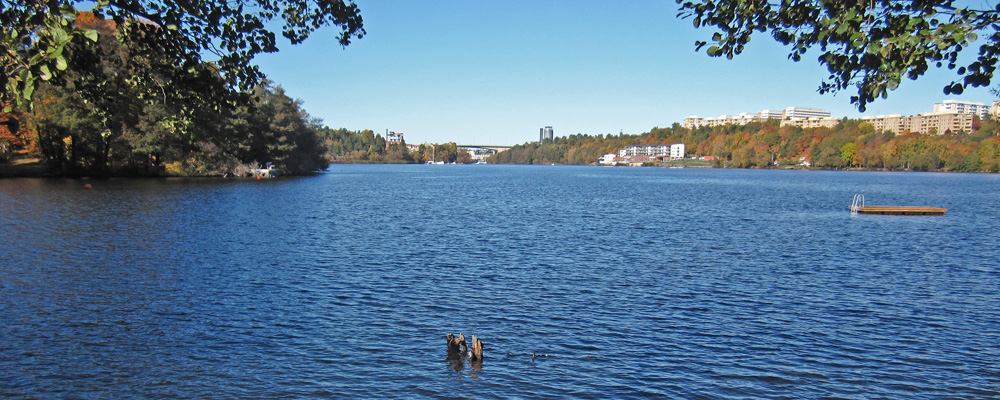 Foto av Ulvsundasjön från Minneberg