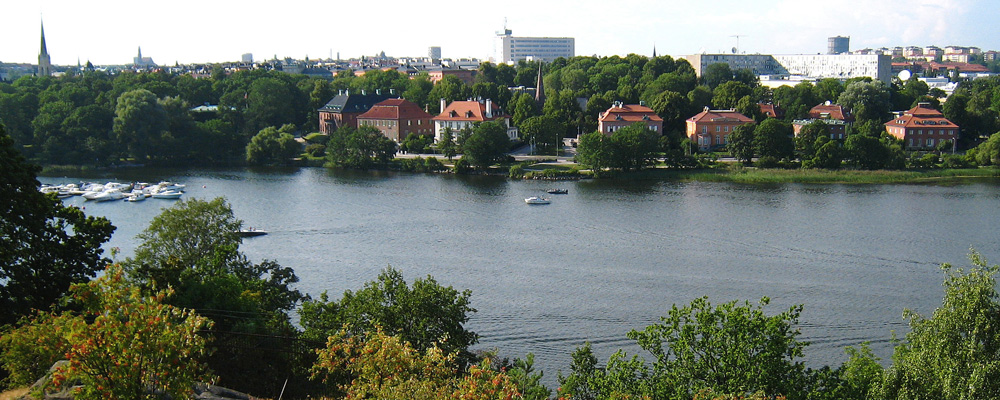 Foto av Djurgårdsbrunnsviken från Skansen